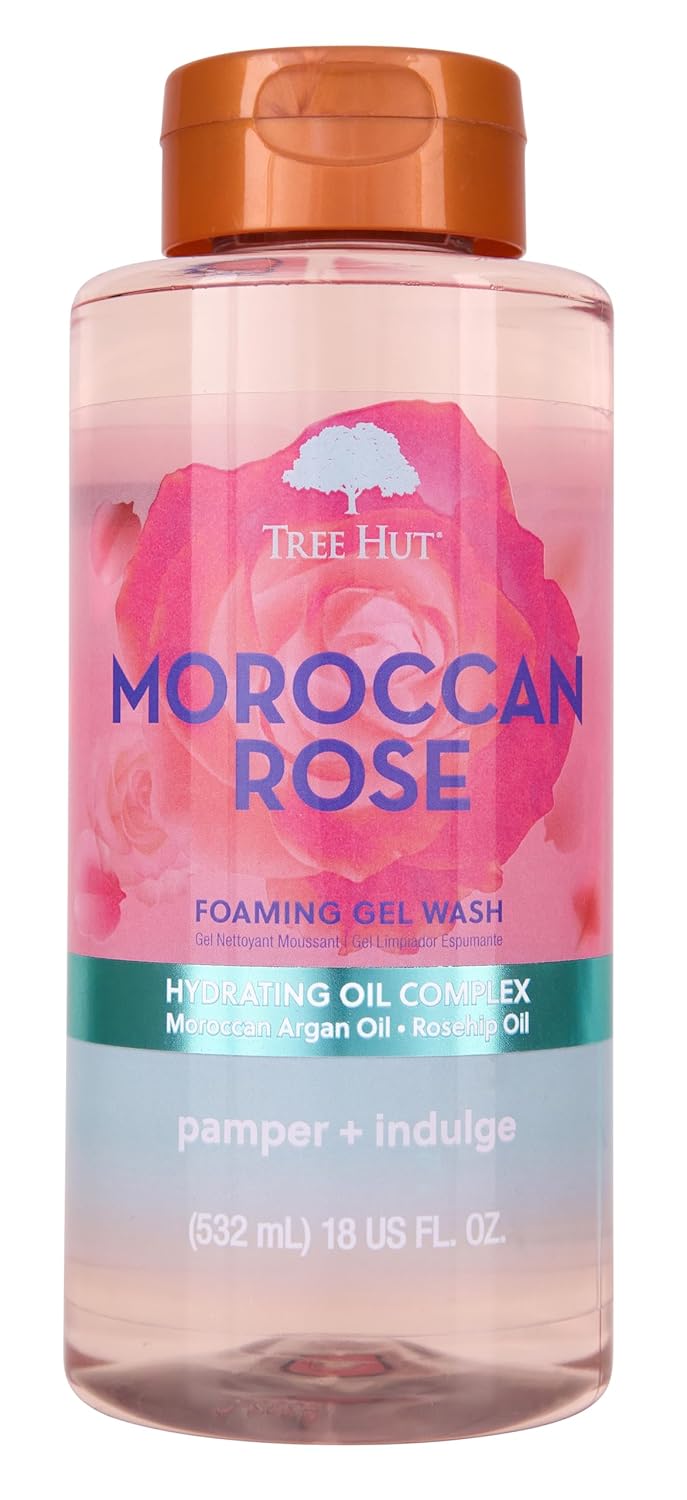 Tree Hut Watermelon Nourishing, Moisturizing & Hydrating Foaming Gel Wash, 18 oz.
