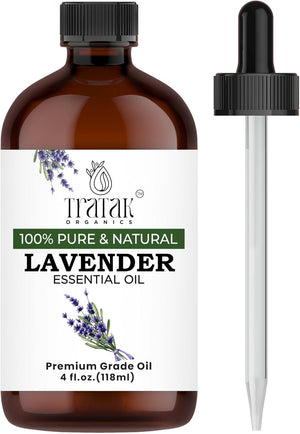 Rosemary Essential Oil 4 Fl Oz - 100% Pure and Natural Oil with Premium Dropper - Premium Therapeutic Grade Essential Oil for Hair Care, Hair Oiling, Scalp Massage and Aromatherapy