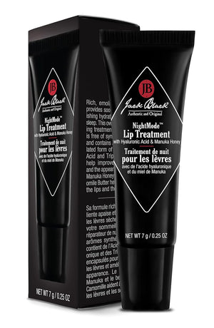 Jack Black NightMode Lip Treatment - Overnight Lip Treatment, Hydrating Lip Mask Overnight, Lip Hydration Treatment, Lip Moisturizer Overnight, Night Lip Mask with Hyaluronic Acid, Overnight Lip Balm