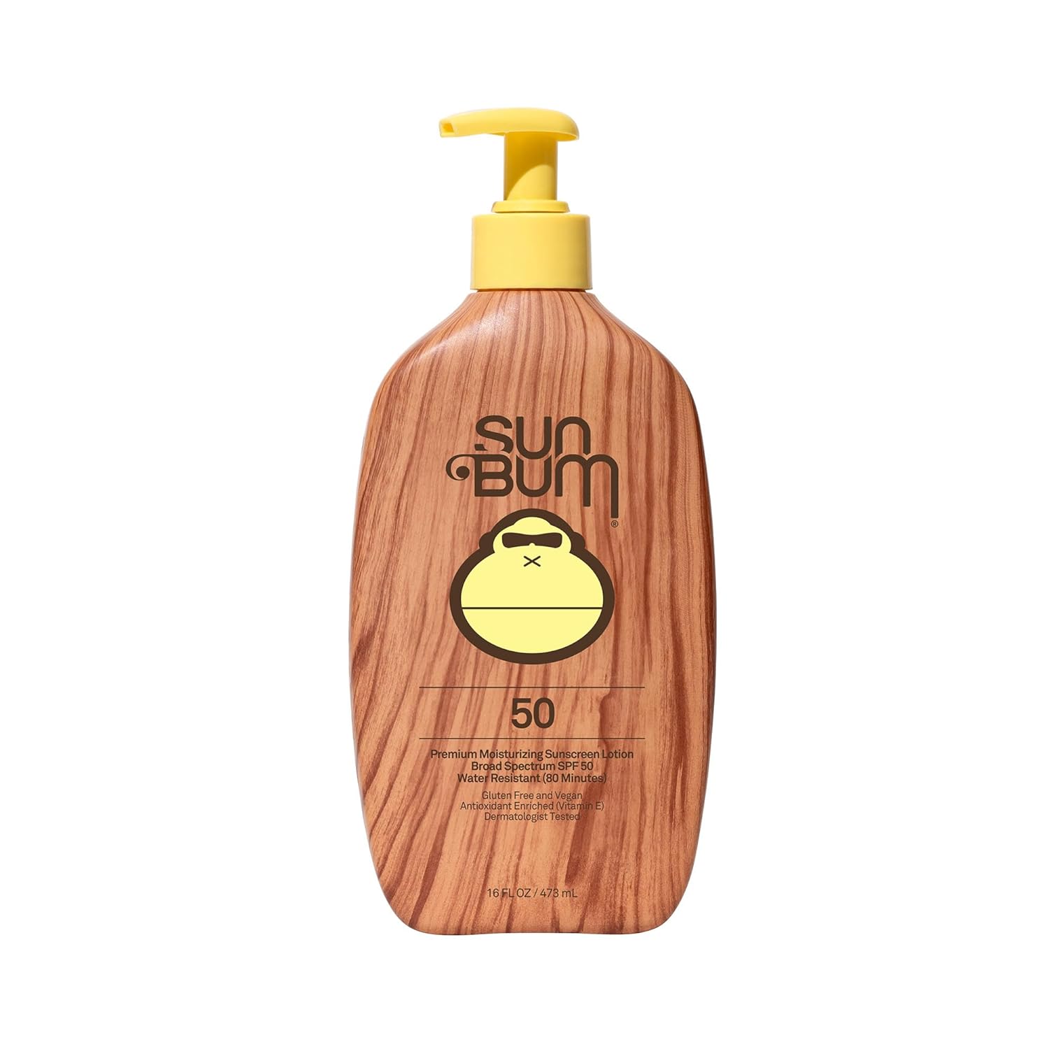 Sun Bum Original SPF 30 Sunscreen Body Lotion - Broad Spectrum Moisturizing Sunscreen with Vitamin E - Hawaii 104 Act Compliant (Made without Octinoxate & Oxybenzone) - 8 oz