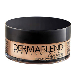 Dermablend Cover Crème Full Coverage Foundation Makeup, Hydrating Cream Concealer for Dark Circles and Blemishes, Maximum Coverage with Mineral Sunscreen SPF 30, 1 OZ