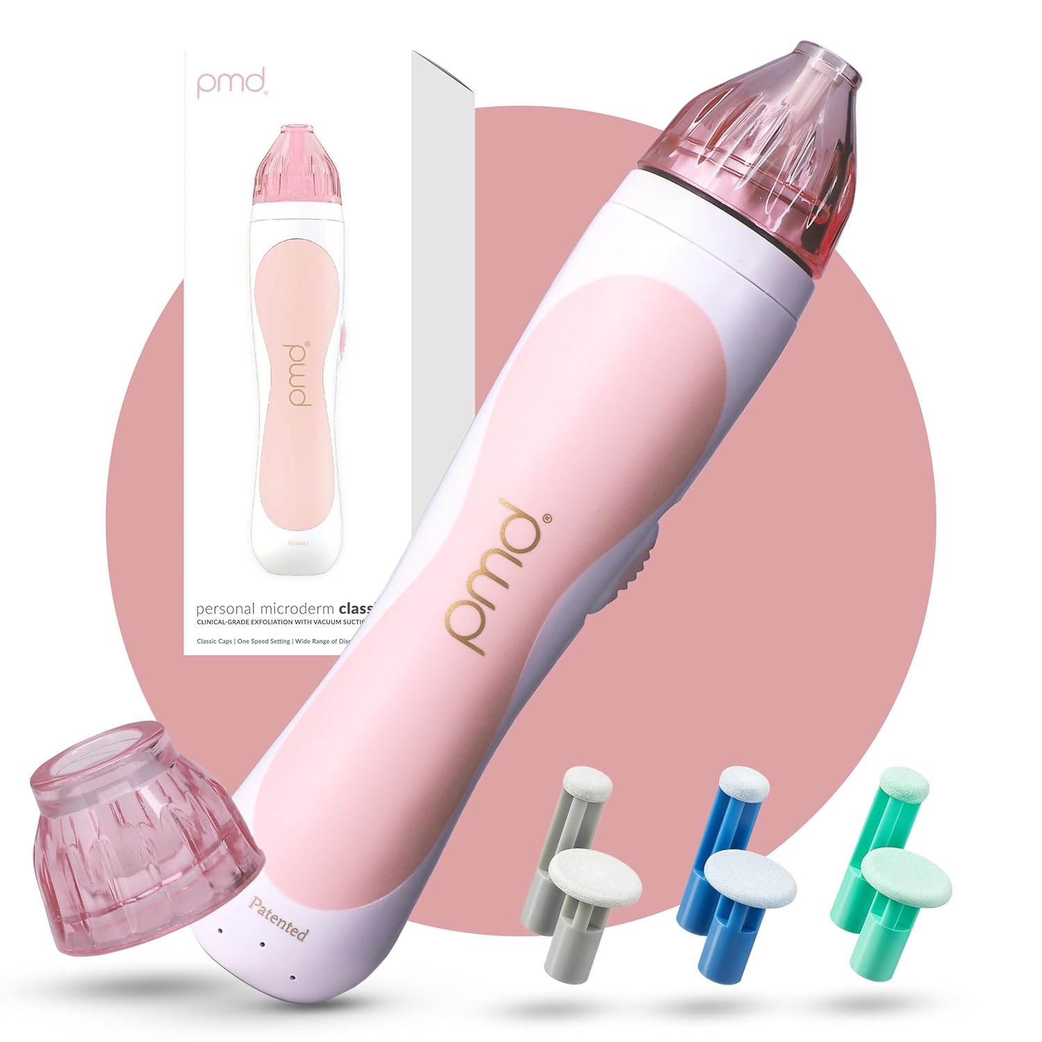 PMD Personal Microderm Classic - At-Home Microdermabrasion Machine with Kit for Face & Body