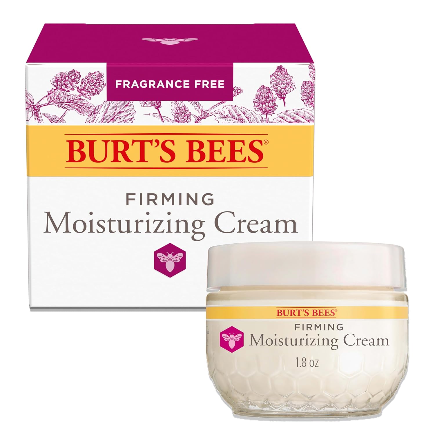 Burt's Bees Renewal Firming Eye Cream With Natural Retinol Alternative, Reduces Appearance of Lines, Wrinkles, Under-Eye Circles and Crow's Feet, 99 Percent Natural Origin Skin Care, 0.5 oz. Bottle