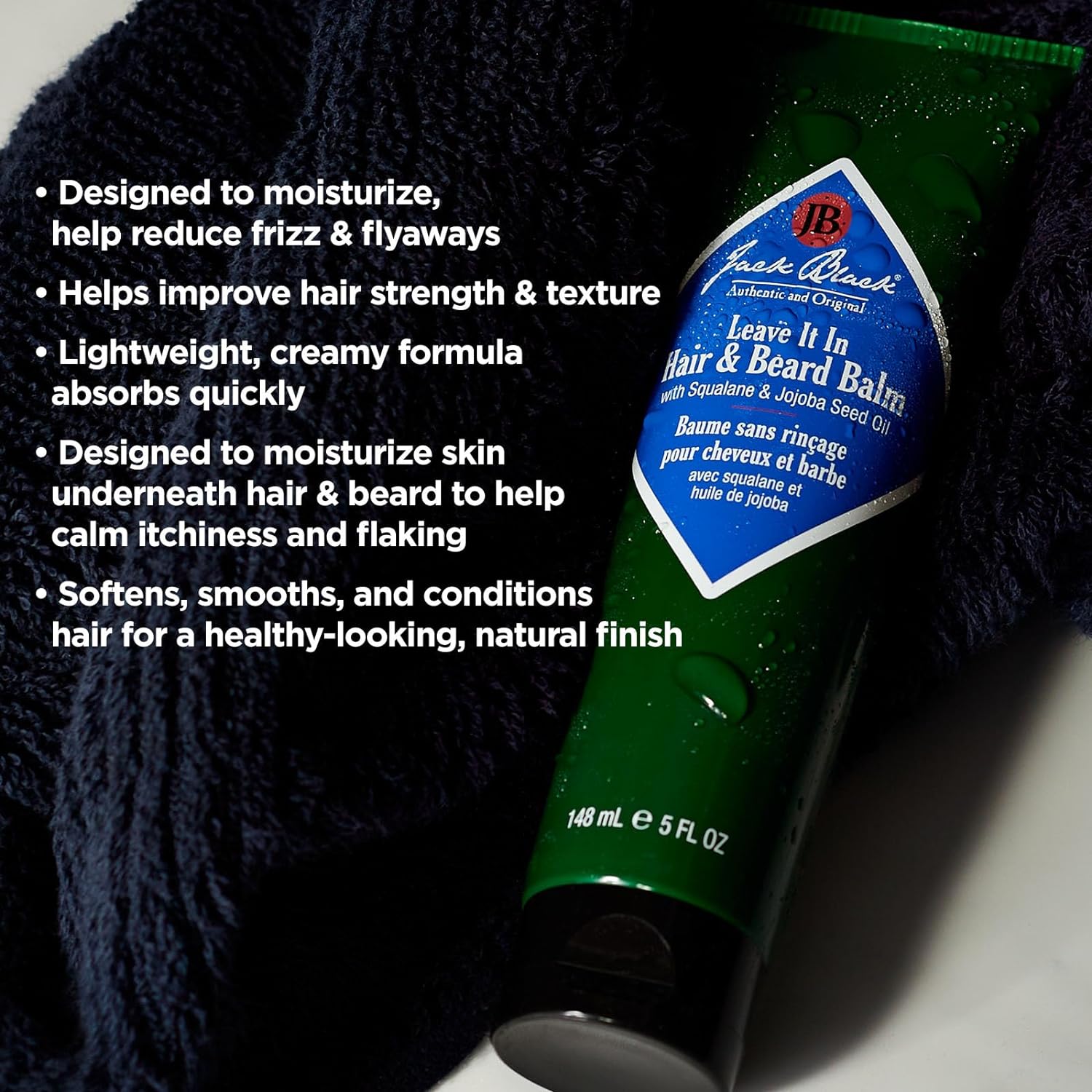 Jack Black Leave It In Hair & Beard Balm