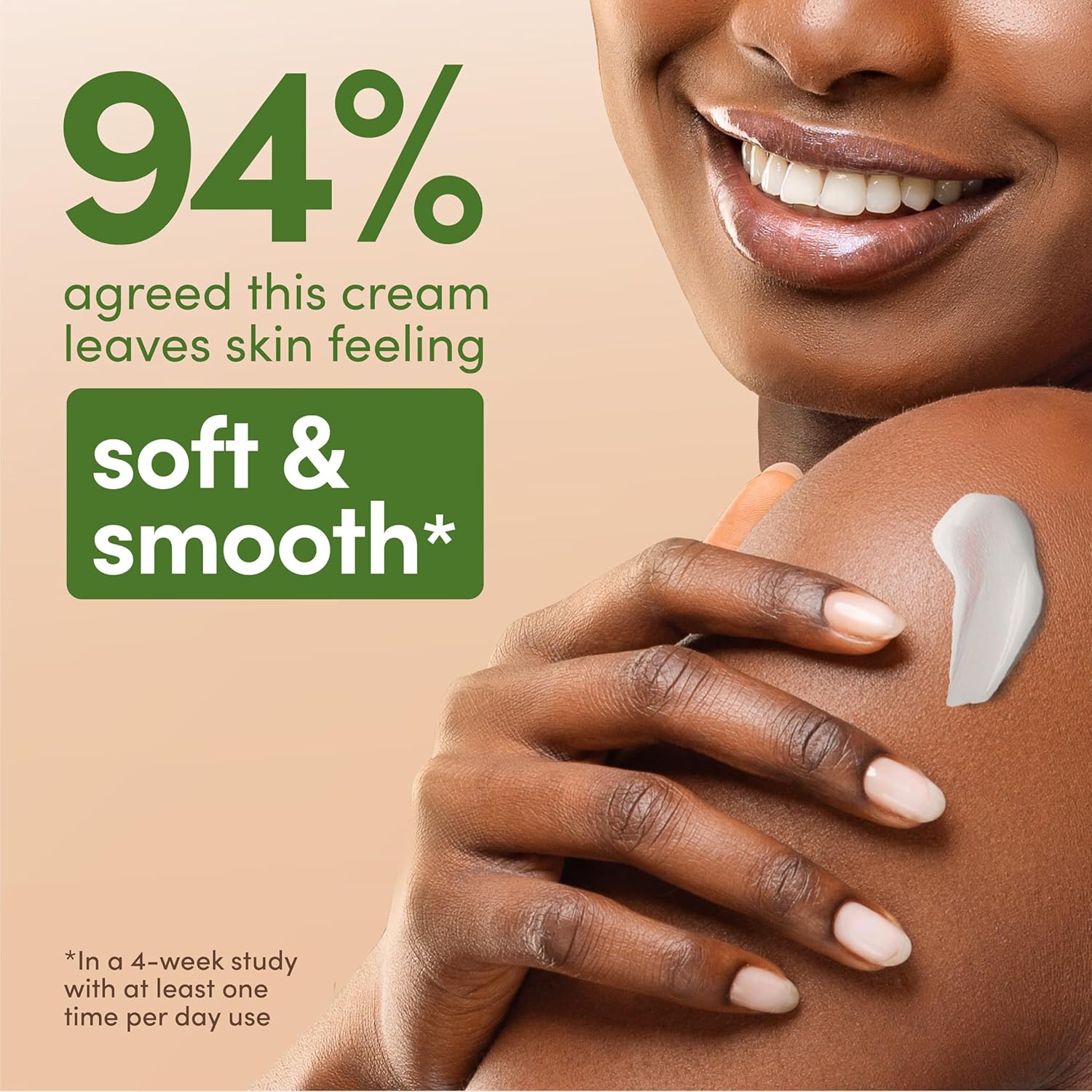 Aveeno Daily Moisturizing Cream with Prebiotic Oat & Shea Butter, Body, Face & Hand Cream for Normal to Dry, Sensitive Skin Hydrates for 48 Hours, Fragrance Free & Non-Comedogenic, 20 Oz