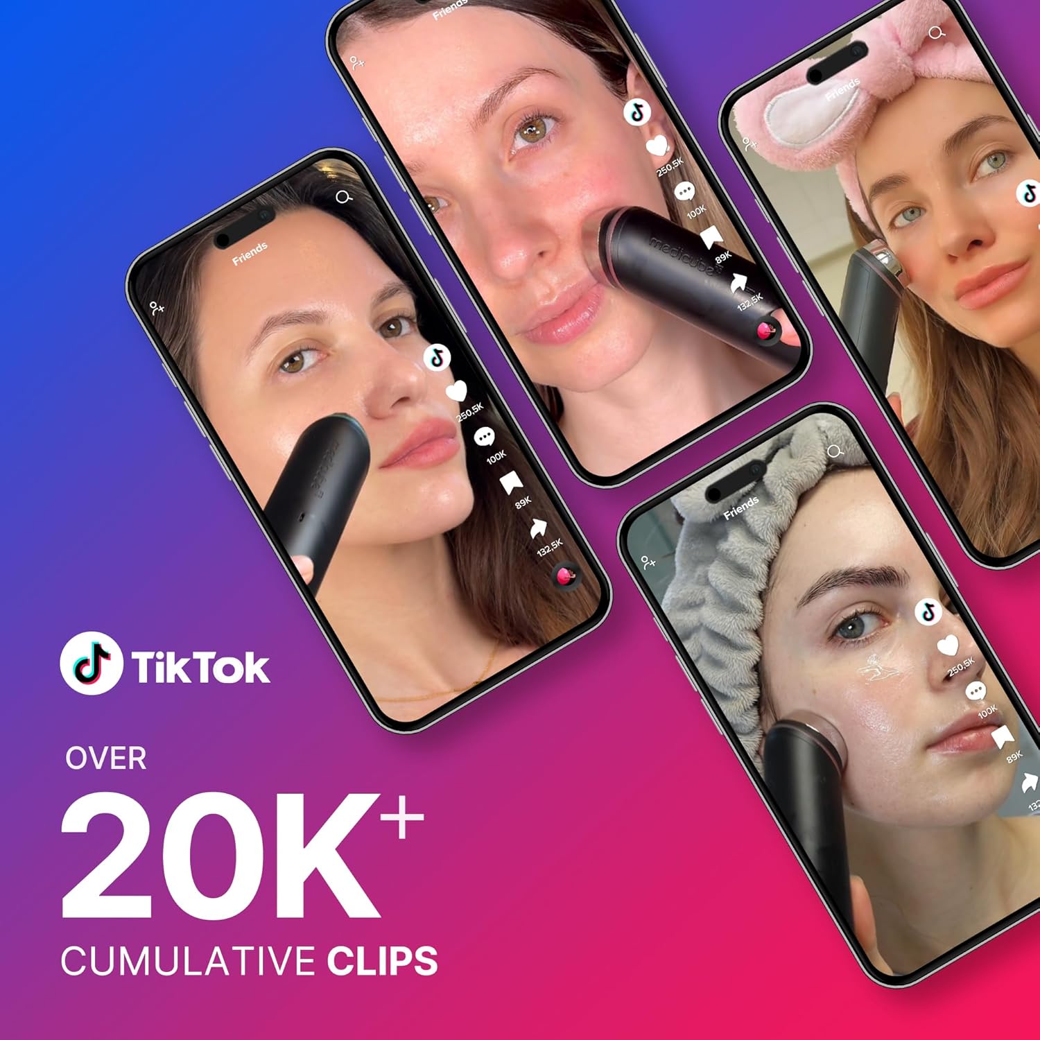 medicube Age-R Booster Pro | 6-in-1 Real Glass Glow Device | Looking Glass Skin with Enhanced Absorption, Radiance, Elasticity,Pore Care | LED Anti-Wrinkle Device | Korean Skin Care