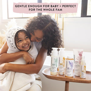 The Honest Company 2-in-1 Cleansing Shampoo + Body Wash | Gentle for Baby | Naturally Derived, Tear-free, Hypoallergenic | Citrus Vanilla Refresh, 10 fl oz
