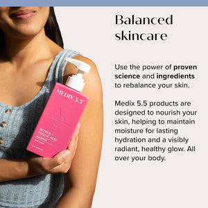 Medix 5.5 Retinol Body Lotion Skincare Moisturizer | Anti Aging Retinol Body Cream | Skin Care Tightening Lotion For Women & Men Helps Diminish Look Of Crepey Skin, Wrinkles, & Fine Lines, 2-Pack