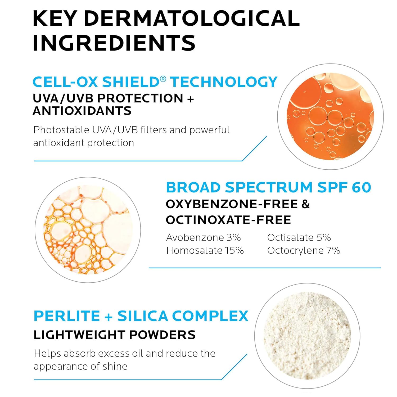 La Roche-Posay Anthelios Clear Skin Dry Touch Sunscreen SPF 60 | Oil Free Sunscreen For Face | Oil Absorbing | Broad Spectrum SPF + Antioxidants | Non-Greasy | Oxybenzone Free | Travel Size