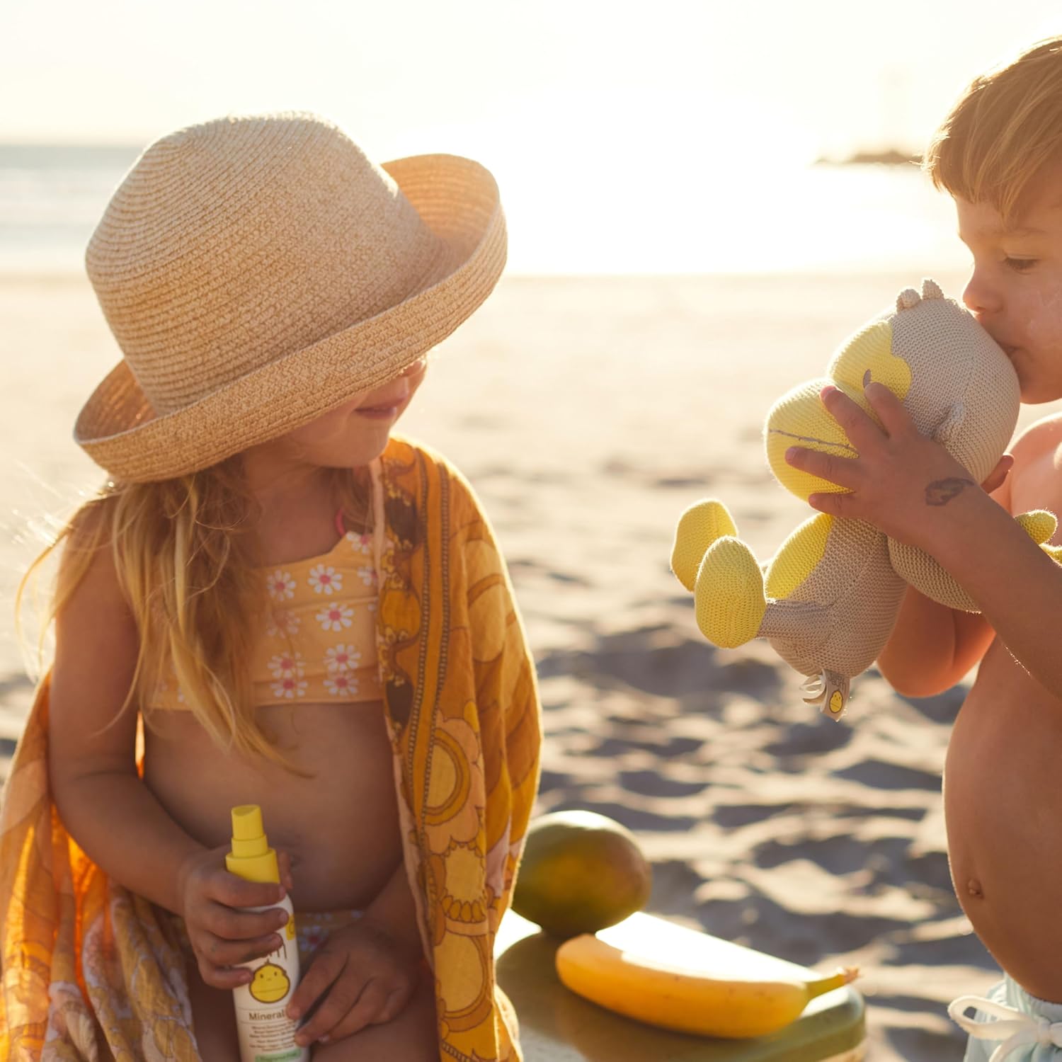 Sun Bum Baby Bum Mineral SPF 50 Sunscreen Spray - Vegan, Hawaii 104 Act Compliant (Without Octinoxate & Oxybenzone) - UVA/UVB Body Protection for Sensitive Skin - Fragrance Free - Travel Size - 3 oz