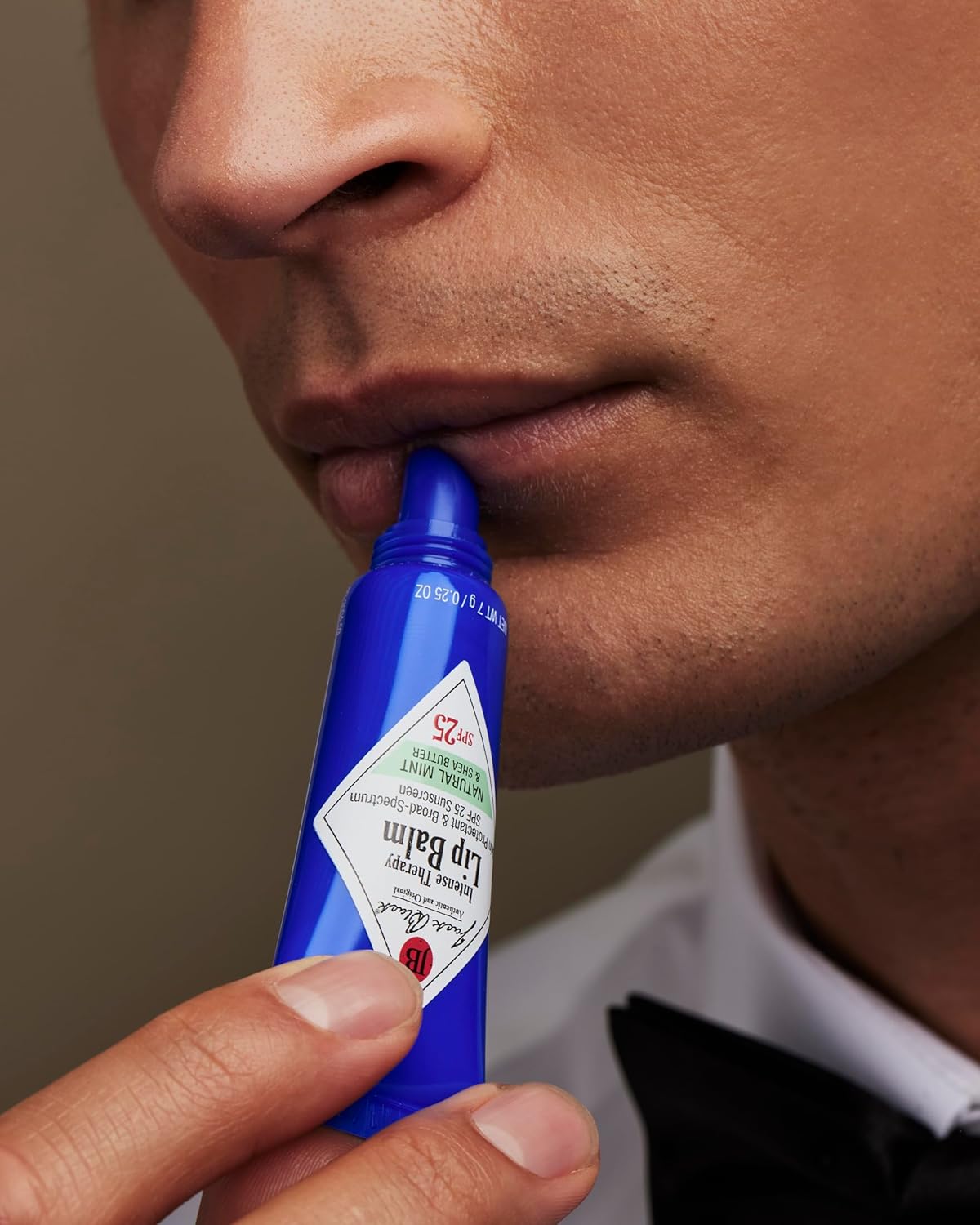 Jack Black Intense Therapy Lip Balm - Jack Black Lip Balm SPF 25 Sunscreen, SPF Lip Balm for Chapped Lips, Lip Sunscreen, Lip SPF, Lip Moisturizer for Dry Lips, Lip Balm with SPF, Lip Protection