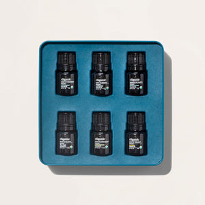 Cliganic Organic Aromatherapy Essential Oils Set (Top 6 - The Essentials), 100% Pure Natural - Peppermint, Lavender, Eucalyptus, Tea Tree, Lemongrass & Orange (Packaging May Vary)