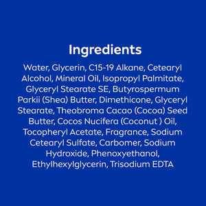 NIVEA Cocoa Butter Body Lotion with Deep Nourishing Serum, Cocoa Butter and Vitamin E, 48-Hour Moisturizing Body Lotion for Dry Skin, Nourishes Dry Skin for Visible Radiance, 16.9 Fl Oz Pump Bottle