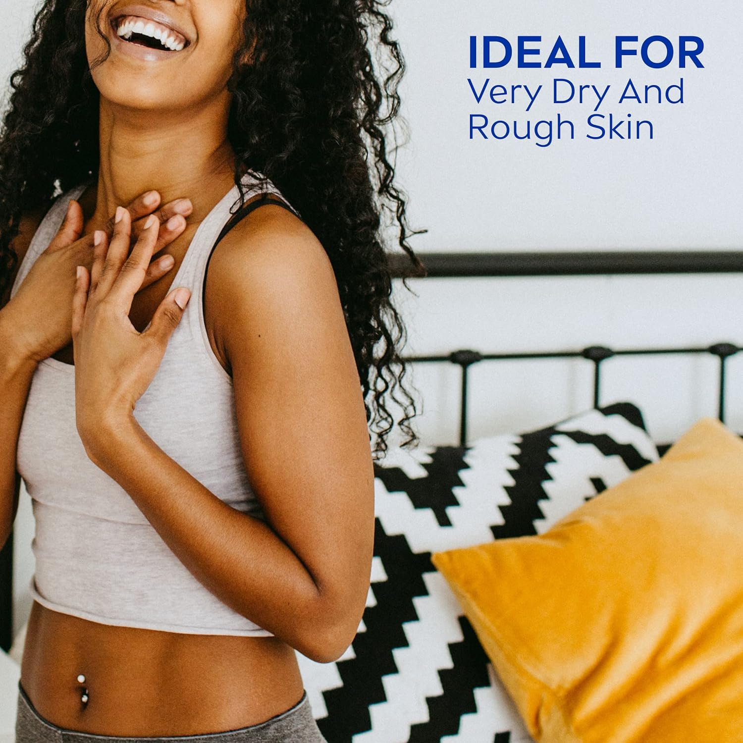 NIVEA Intense Healing Body Lotion for Very Dry, Itchy Skin with Glycerin, Provitamin B5 and Niacinamide, 72-Hour Body Moisturizer, 16.9 Fl Oz Pump Bottle