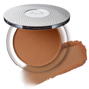 PUR Beauty 4-in-1 Pressed Mineral Makeup Powder Foundation with SPF 15 - Concealer & Finishing Compact Pressed Powder for Face - Buildable Medium to Full Coverage Foundation Powder