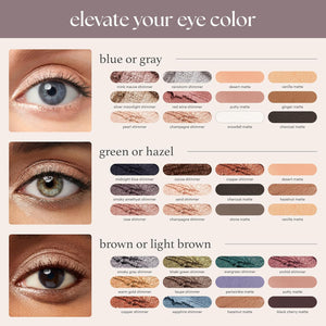 Julep Eyeshadow 101 Cream-to-Powder Waterproof Shadow Stick – Champagne Shimmer – Long-Lasting, Crease-Proof, Medium Golden-Beige Shimmer Cream Eyeshadow with Built-in Smudger