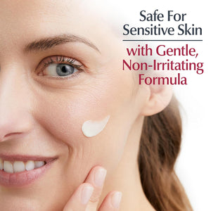 Eucerin Q10 Anti-Wrinkle Face Cream, Unscented Face Cream for Sensitive Skin, 1.7 Oz Jar