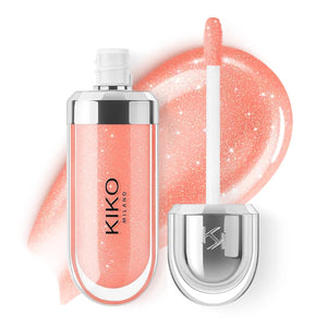 KIKO Milano 3D Hydra Lip Gloss – High Shine, Hydrating, Plumping, Non-Sticky, Moisturizing Lip Makeup