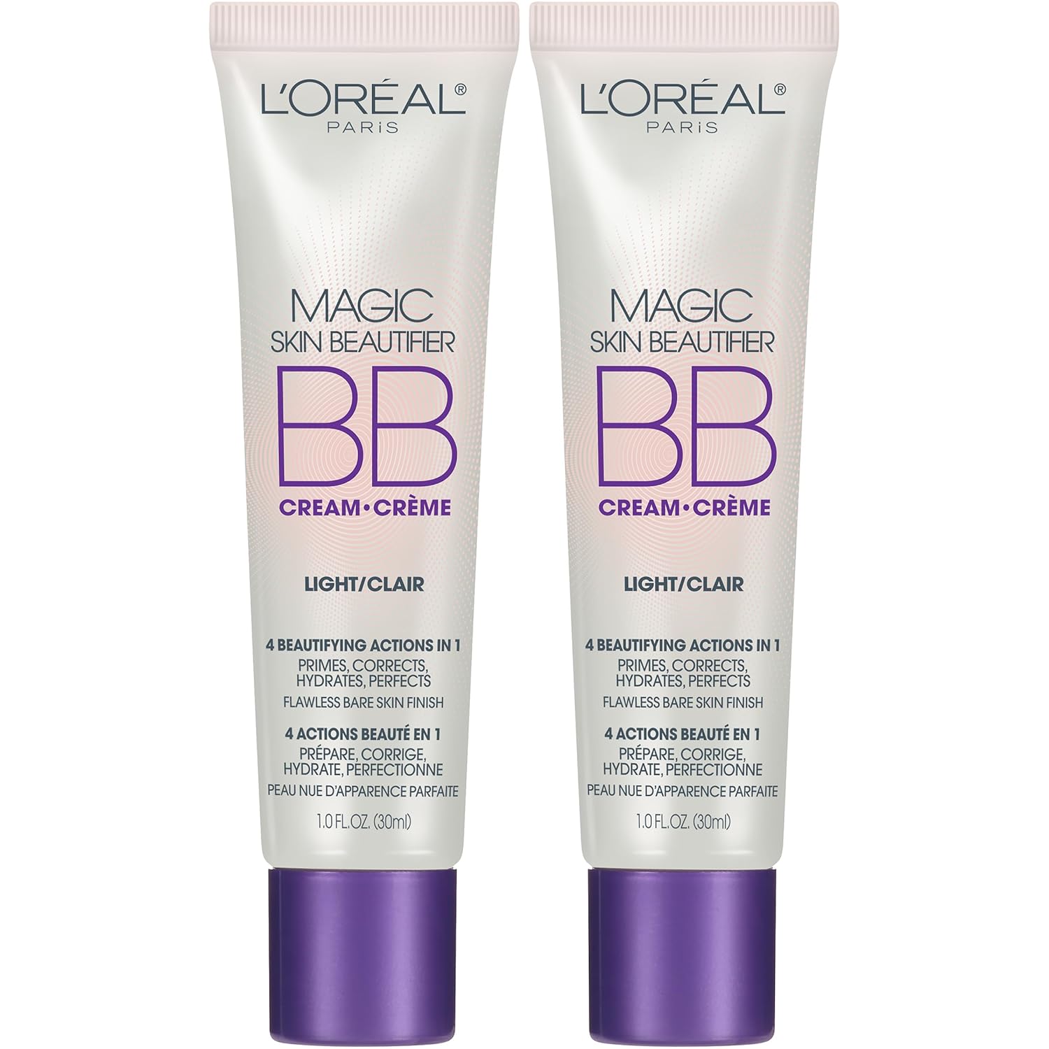 L'Oréal Paris Makeup Magic Skin Beautifier BB Cream Tinted Moisturizer, Anti-Redness, 1 fl oz, 1 Count