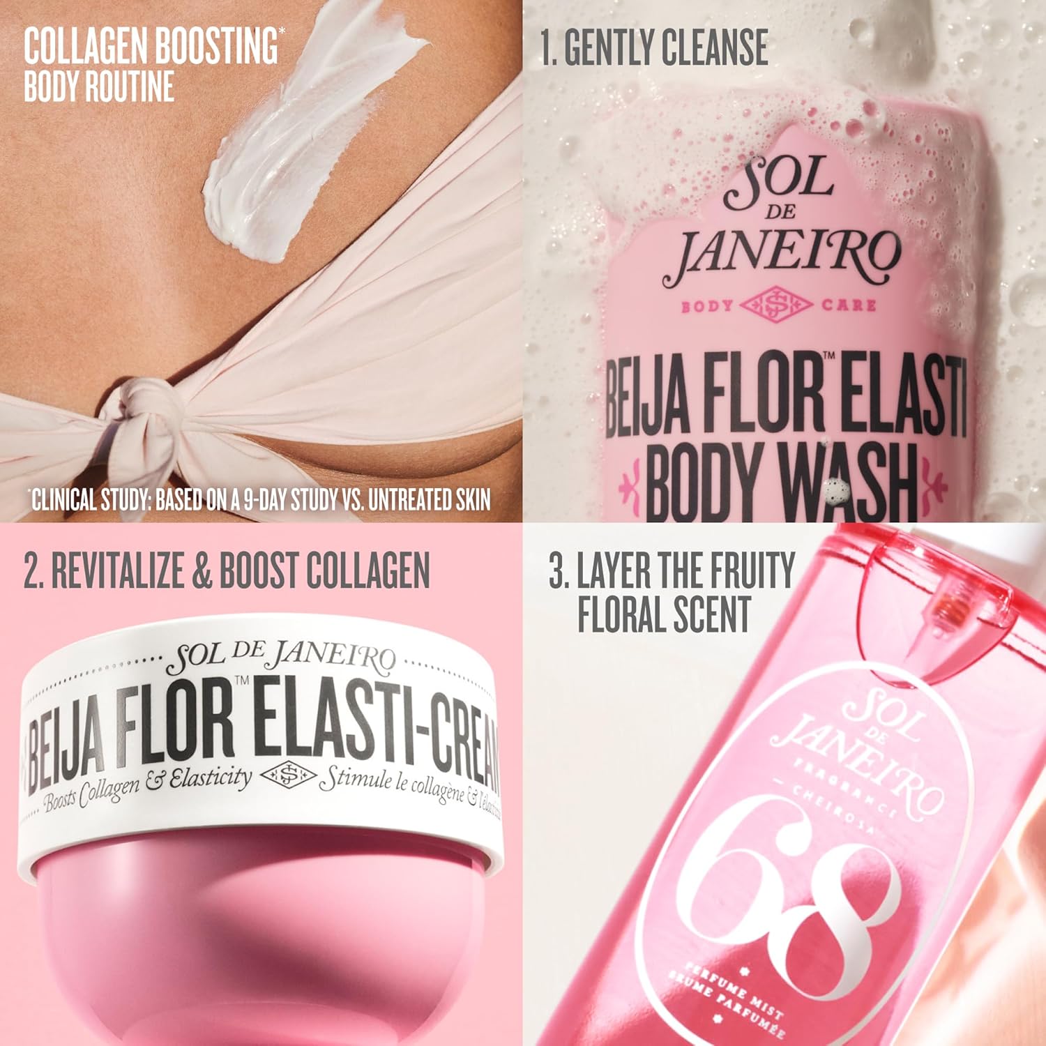 SOL DE JANEIRO Collagen Boosting Beija Flor Elasti-Cream Body Cream