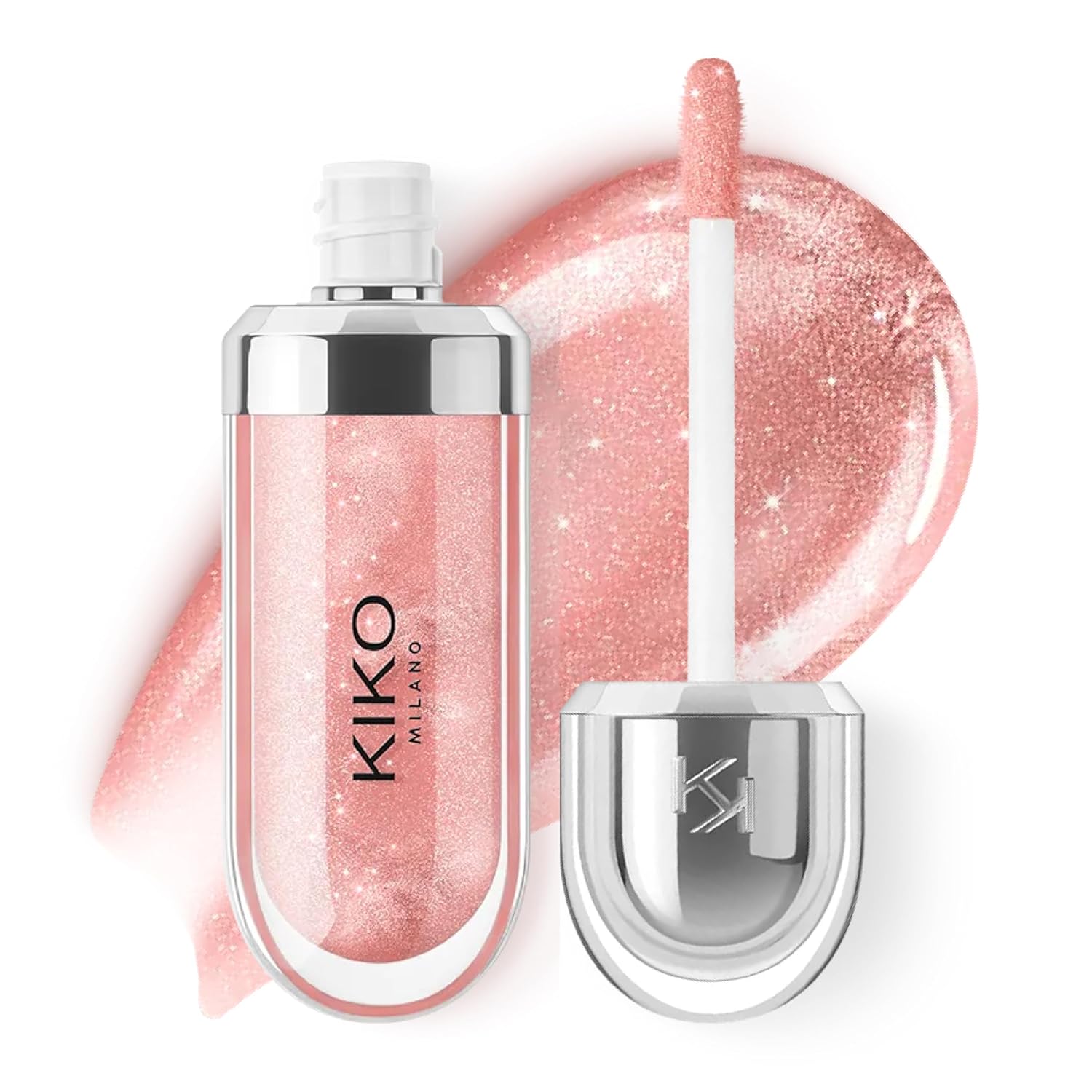 KIKO Milano 3D Hydra Lip Gloss – High Shine, Hydrating, Plumping, Non-Sticky, Moisturizing Lip Makeup