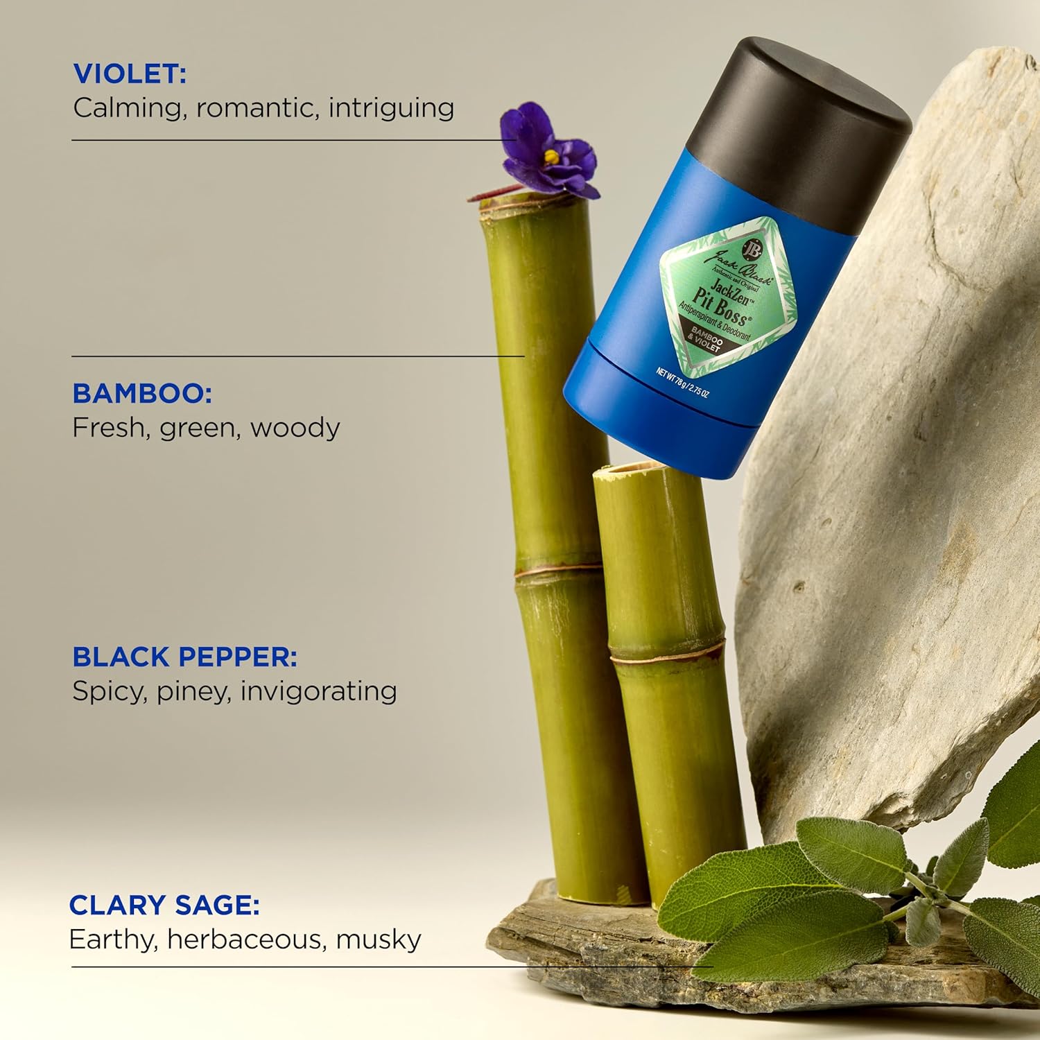 Jack Black Pit Boss Antiperspirant & Deodorant Men - 2.75 oz - Mens Deodorant for Sensitive Skin