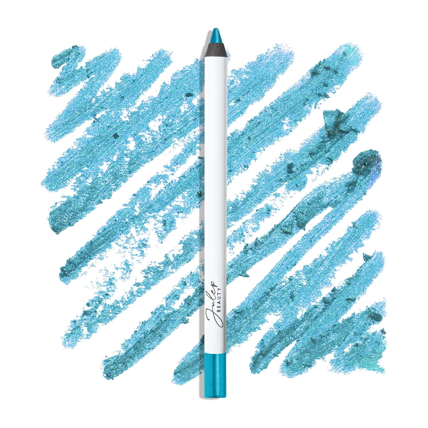 Julep Eyeshadow 101 Crème-to-Powder Eyeshadow Stick Duo + When Pencil Met Gel Sharpenable Multi-Use Longwear Eyeliner Pencil, 3pc Set - Bronze Shimmer, Soft Black & Marmalade Shimmer
