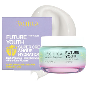 Pacifica Face Cream - Vegan Ceramide Barrier Cream w/Niacinamide & Shea Butter - Hydrating Daily Face Moisturizer Fragrance Free for Sensitive Skin, Vegan, Clean Beauty Allergy & Dermatologist Tested