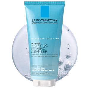 La Roche-Posay Toleriane Purifying Foaming Facial Cleanser, Oil Free Face Wash for Women & Men with Niacinamide + Ceramides, Pore Cleanser Safe For Sensitive Skin, Won’t Dry Out Skin, Soap Free