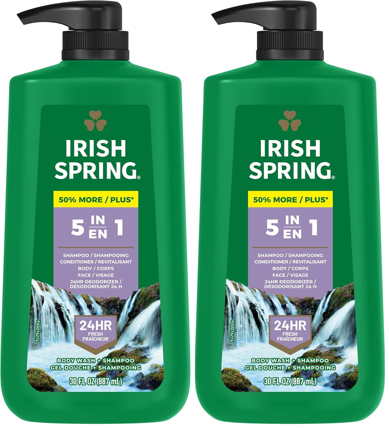 Irish Spring Original Clean Body Wash, 30 Oz Pump (Pack of 4)
