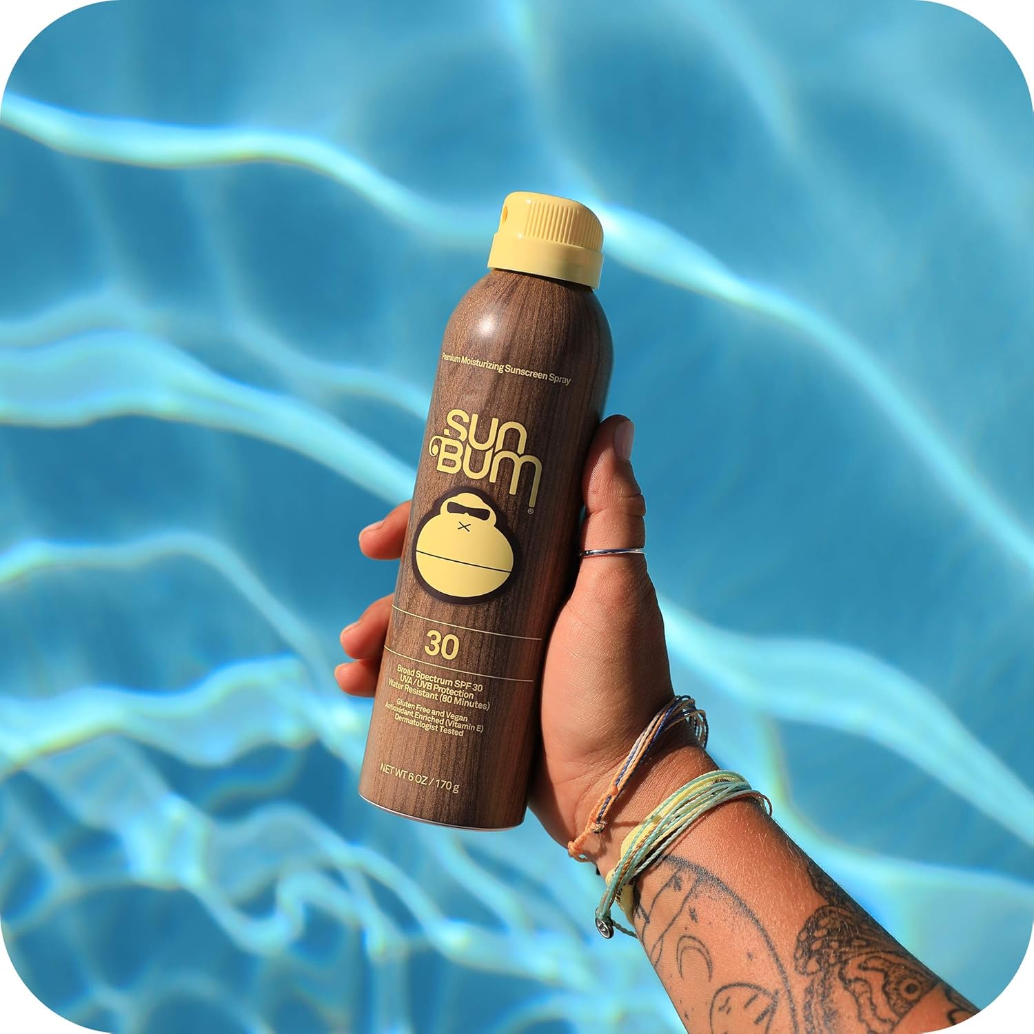 Sun Bum Sun Bum Original Spf 30 and 50 Sunscreen Spray Vegan and Reef Friendly (octinoxate & Oxybenzone Free) Broad Spectrum Moisturizing Uva/uvb Sunscreen With Vitamin E 2 Pack