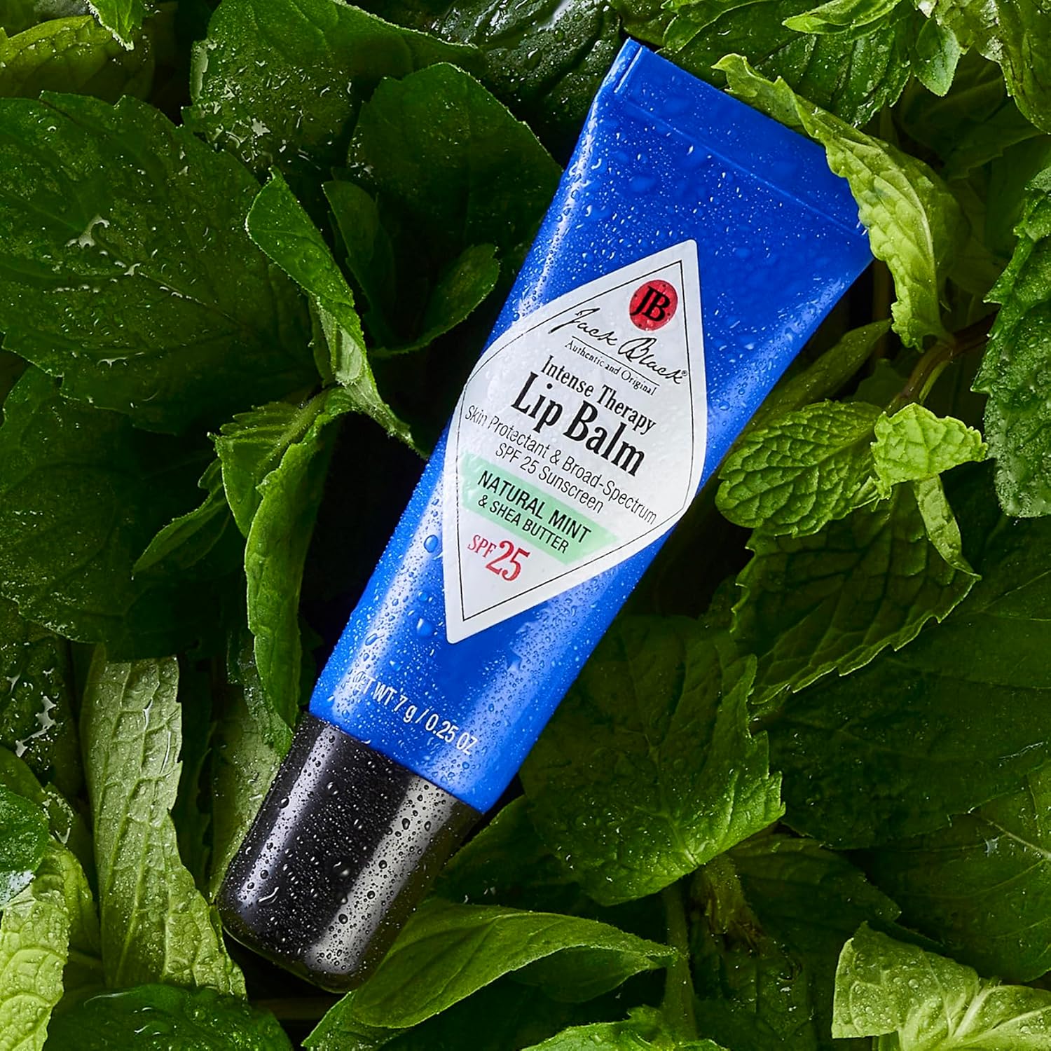 Jack Black Intense Therapy Lip Balm - Jack Black Lip Balm SPF 25 Sunscreen, SPF Lip Balm for Chapped Lips, Lip Sunscreen, Lip SPF, Lip Moisturizer for Dry Lips, Lip Balm with SPF, Lip Protection