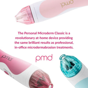 PMD Personal Microderm Classic - At-Home Microdermabrasion Machine with Kit for Face & Body