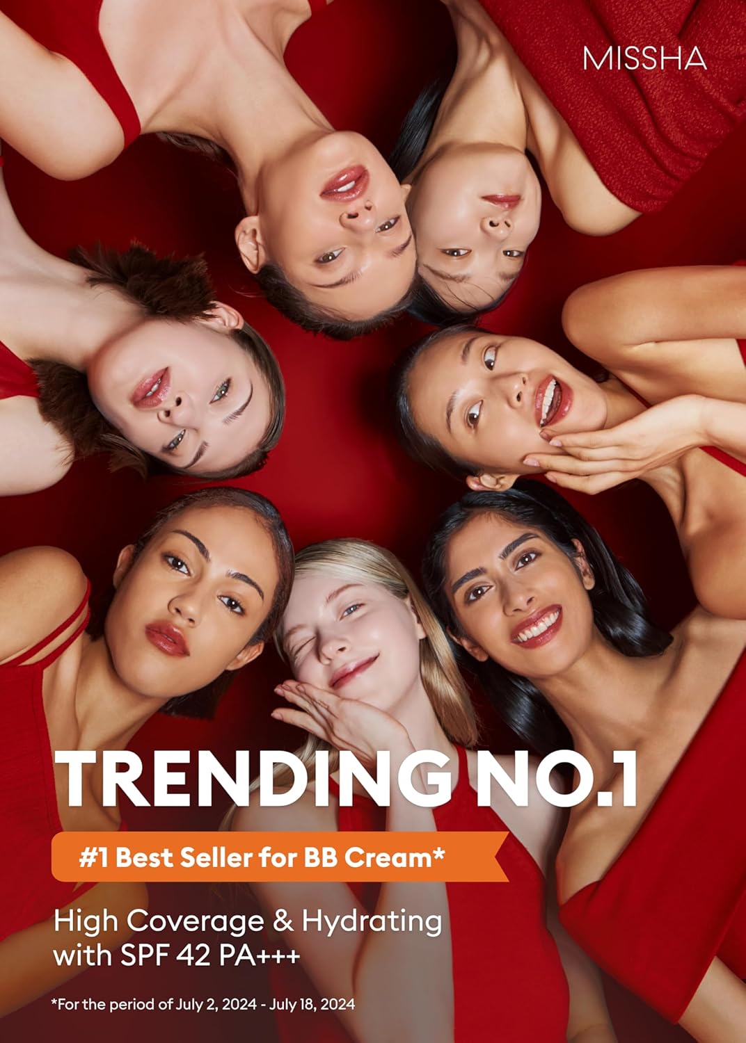 MISSHA M Perfect Cover BB Cream No.21 Light Beige - Light with Cool Undertone SPF 42 PA +++ 1.69 Fl Oz - Tinted Moisturizer with SPF