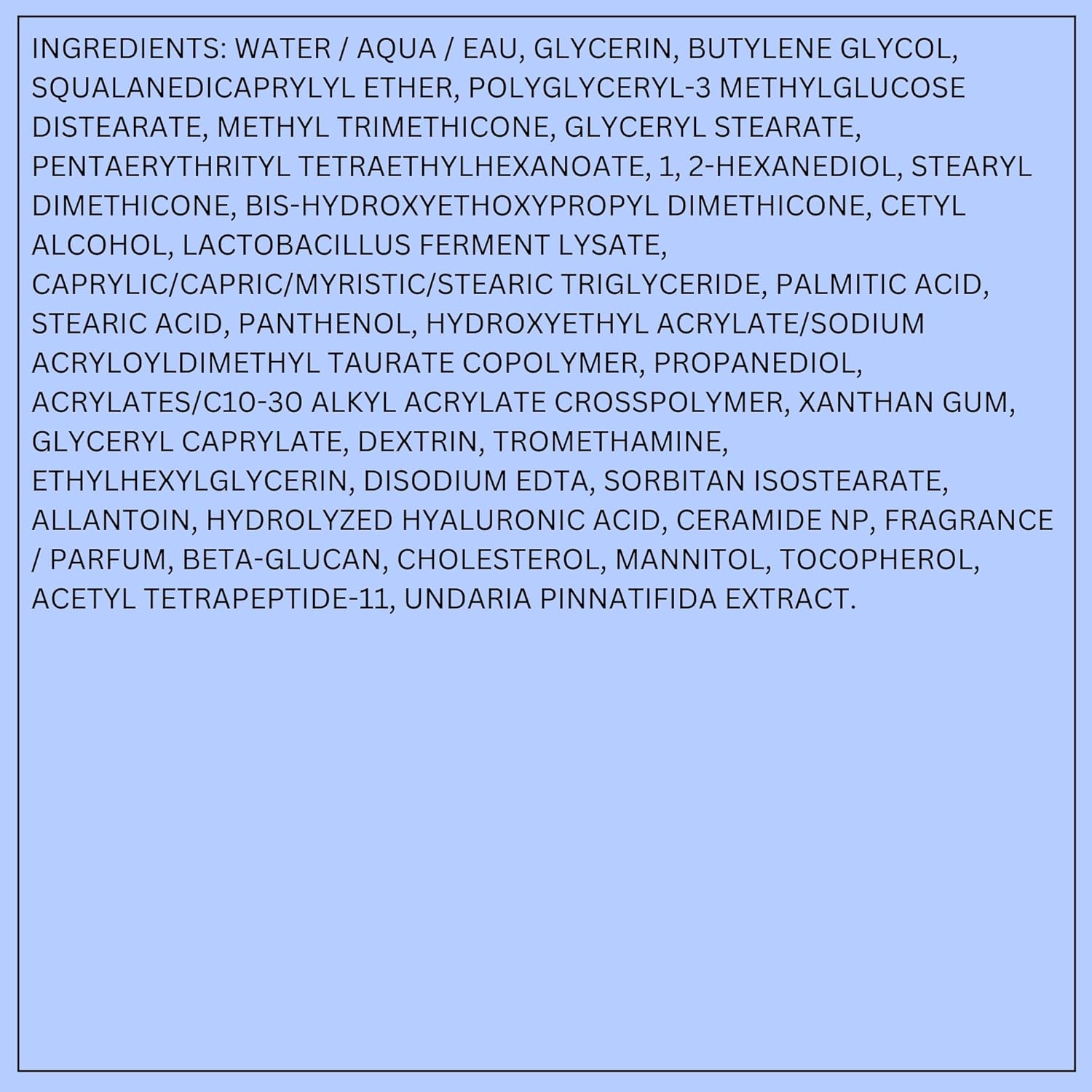 LANEIGE Water Bank Blue Hyaluronic Moisturizer: Barrier-Boosting Hydration, Squalane, Ceramide, Dermatologist-tested