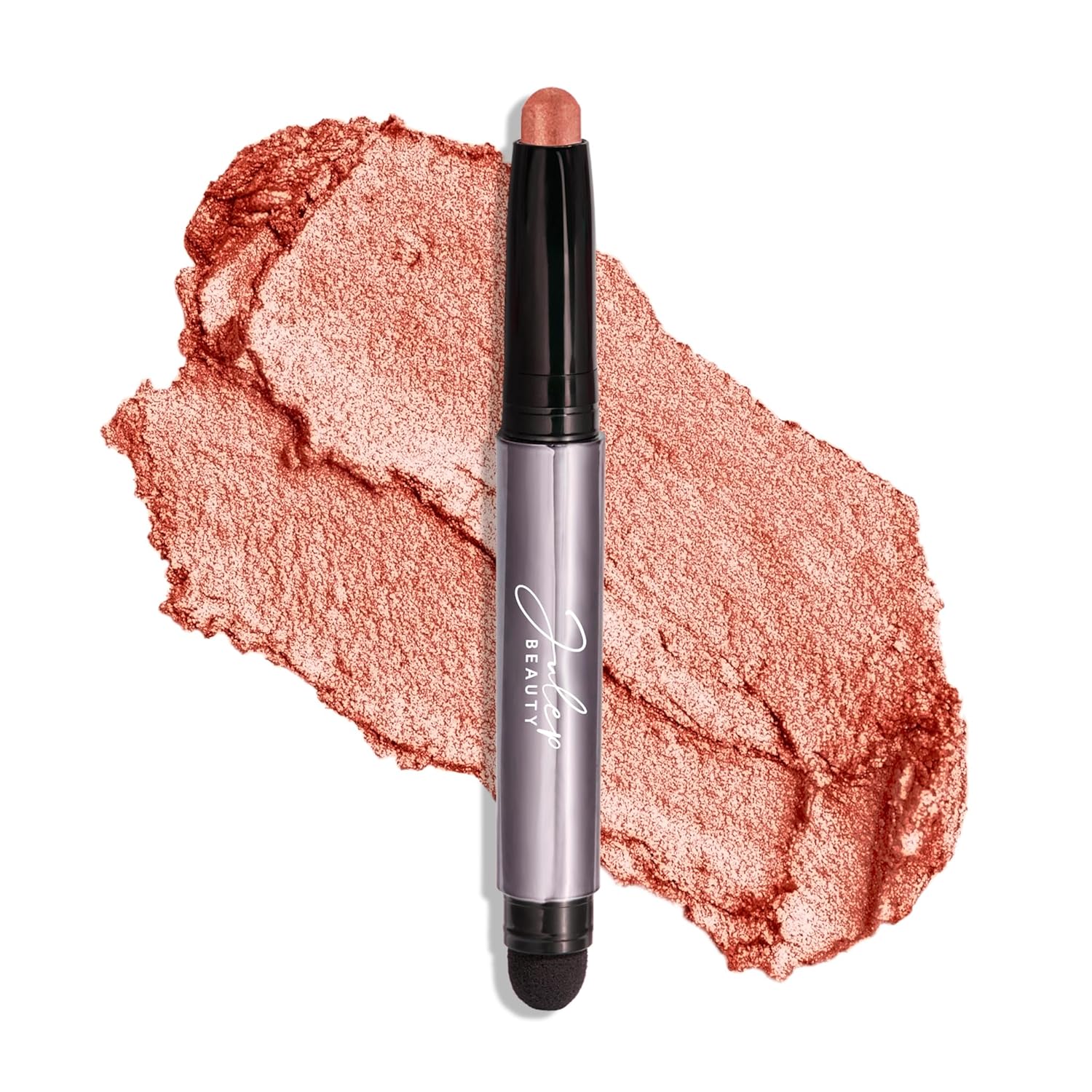 Julep Eyeshadow 101 Cream-to-Powder Waterproof Shadow Stick – Champagne Shimmer – Long-Lasting, Crease-Proof, Medium Golden-Beige Shimmer Cream Eyeshadow with Built-in Smudger