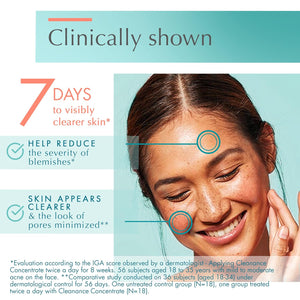 Avene Cleanance Concentrate Blemish Control Serum, clarifying water-gel, fragrance and silicone free, For acne-prone skin, airless pump, 1 Fl Oz