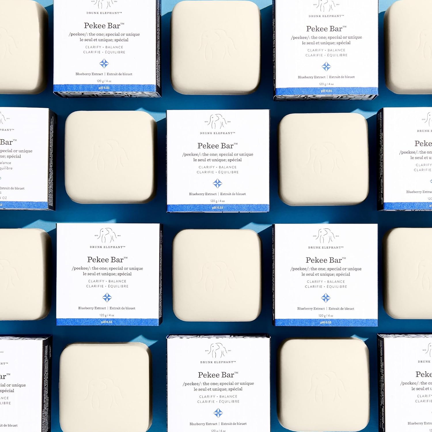 Drunk Elephant Pekee Bar – 113g Facial Cleansing Bar – Clean Skincare, Cruelty-Free, Dermatologist-Tested