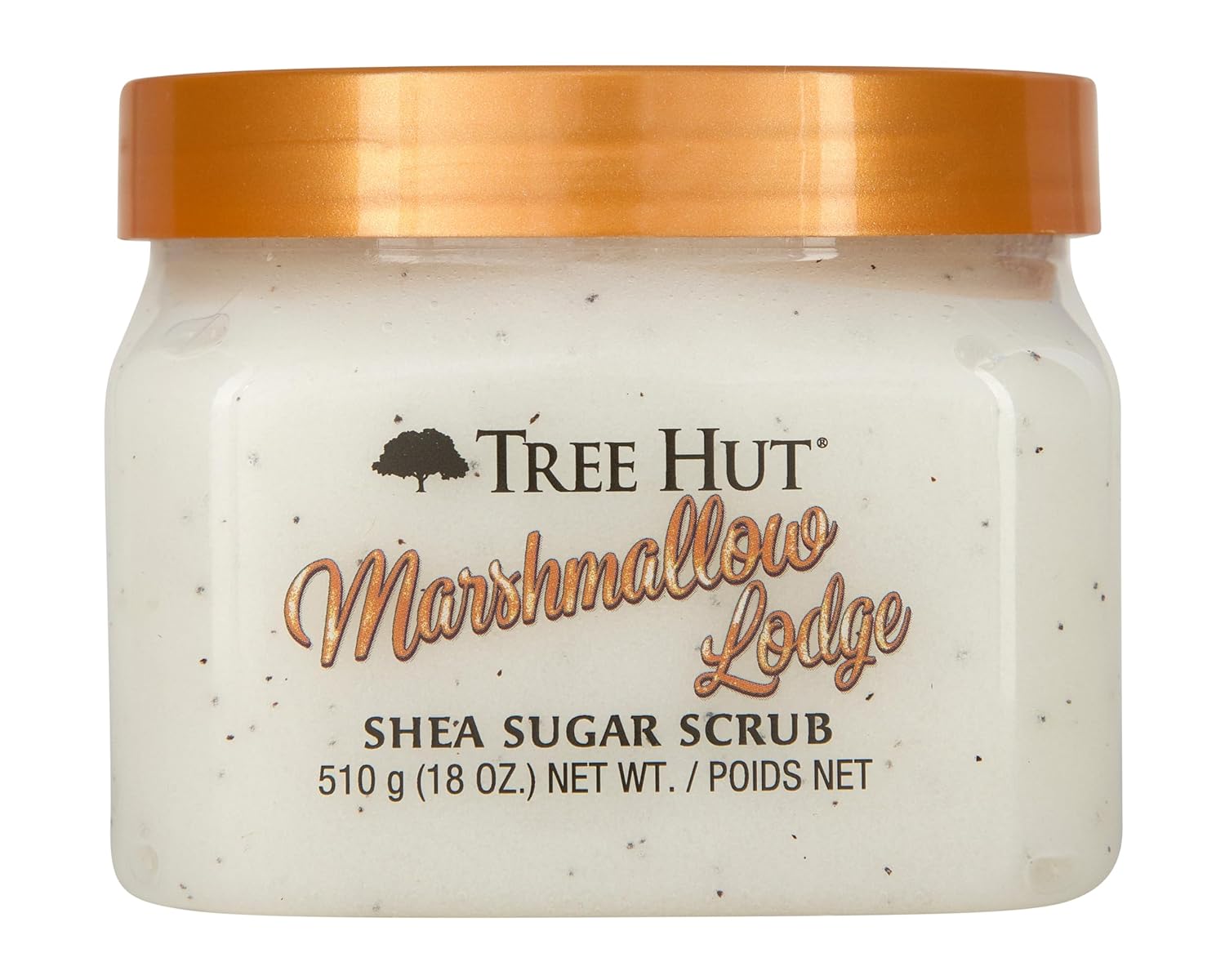 Tree Hut Shea Sugar Scrub Tropical Mango, 18oz, Ultra Hydrating and Exfoliating Scrub for Nourishing Essential Body Care