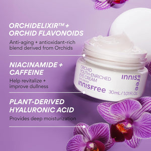 innisfree Orchid Eye Cream – Nourishing Korean Skincare for Eyes
