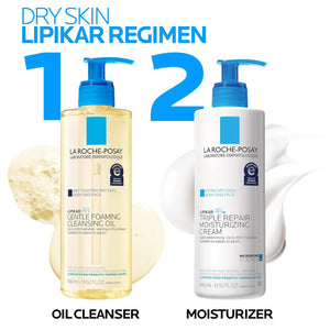 La Roche-Posay Lipikar AP+ Triple Repair Moisturizing Cream | Face & Body Lotion For Dry Skin | Shea Butter & Niacinamide Moisturizer | Gentle Face & Body Cream For Dry, Rough & Sensitive Skin
