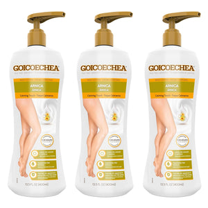 Goicoechea Calming Touch Body Lotion, Moisturizing Skin Care with Arnica & Chamomile, Improves Appearance of Varicose Veins & Blemishes, Smooths & Tones, 13.5 oz