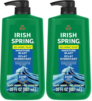 Irish Spring Original Clean Body Wash, 30 Oz Pump (Pack of 4)