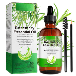 Pure Organic Rosemary Essential Oils, Hair Growth Scalp Oil for Dry Damaged Hair(2.02 Fl Oz)
