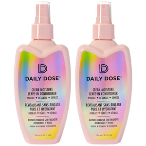 DAILY DOSE Leave-In Conditioner Spray - Detangles, Moisturizes & Eliminates Frizz, Lightweight Formula, Safe for All Hair Types, Paraben-Free, Vegan, Cruelty-Free, Award-Winning - 8.5 oz