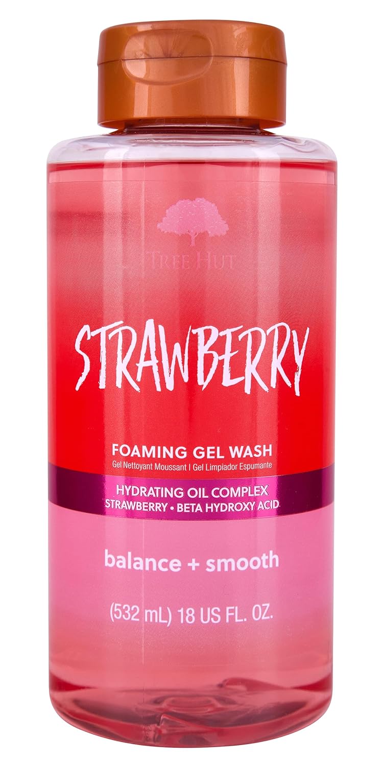 Tree Hut Watermelon Nourishing, Moisturizing & Hydrating Foaming Gel Wash, 18 oz.