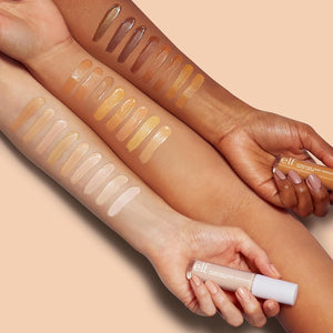 e.l.f. Hydrating Camo Concealer, Lightweight, Full Coverage, Long Lasting, Conceals, Corrects, Covers, Hydrates, Highlights, Light Peach, Satin Finish, 25 Shades, All-Day Wear, 0.20 Fl Oz