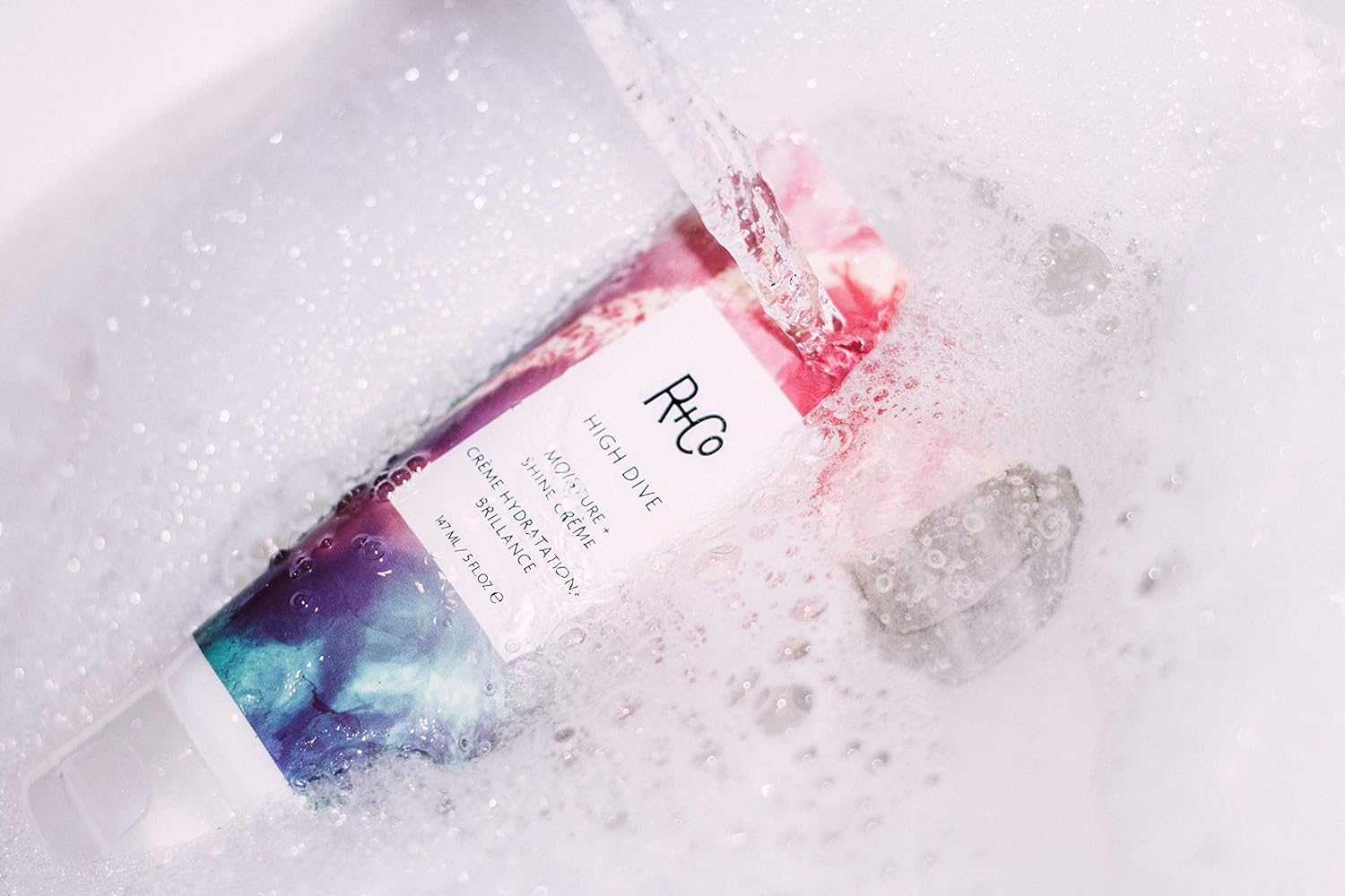 R+Co High Dive Moisture and Shine Crème | Deep Hydration + Softens + Eliminates Frizz | Vegan + Cruelty-Free |