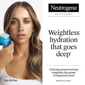 Neutrogena Hydro Boost Water Gel Face Moisturizer Starter Kit, includes Refillable Jar + Refill Pod, with Hyaluronic Acid for a Burst of Hydration & Dewy Skin, 1.7 oz Each