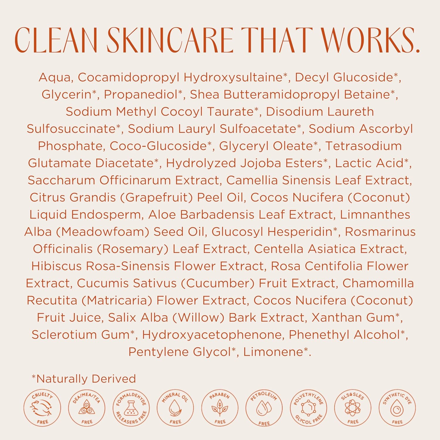 InstaNatural Vitamin C Cleanser Face Wash, Brightens and Reduces Signs of Aging, Fine Lines and Uneven Texture, with Coconut Water and Aloe Vera, 6.7 FL Oz